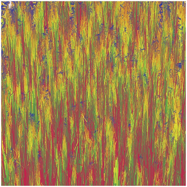 Abstract Floral Murals Pattern Wallpaper  Poster (Make your house truly decorative.)