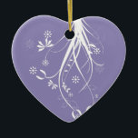 Abstract Floral Ornament<br><div class="desc">This beautiful Abstract Floral Ornament is an nice gift for Special Occasions,  Christmas,  Wedding Gifts,  Engagements Gifts,  Major Holidays,  Hanukkah gifts,  Passover Gifts,  Greeting's,  Morthers day, </div>