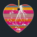 Abstract Floral Ornament<br><div class="desc">This beautiful Abstract Floral Ornament is an nice gift for Special Occasions,  Christmas,  Wedding Gifts,  Engagements Gifts,  Major Holidays,  Hanukkah gifts,  Passover Gifts,  Greeting's,  Morthers day, </div>