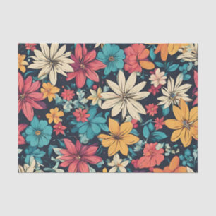 Abstract Floral Pattern for Any Occasion  Tissue Paper