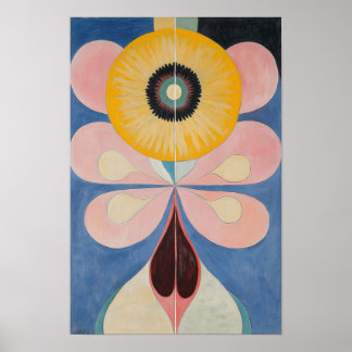 Abstract Floral Print - Pastels - Geometric