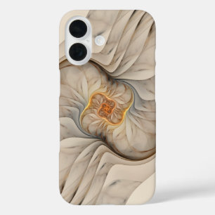 Abstract Floral The Primal Om iPhone 16 Case