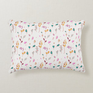 Abstract Floral traces Decorative Cushion