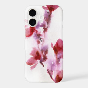 Abstract floral watercolor paintings 3