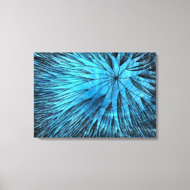 Abstract Flower5 - Canvas Print (Front)