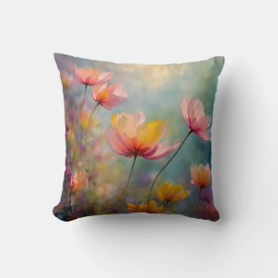 Abstract flower cushion