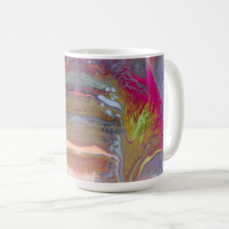 Abstract Flower in bright colours Coffee Mug