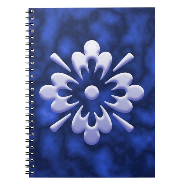 Abstract Flower Notebook (Front)