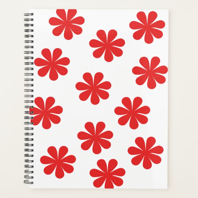 Abstract flower pattern  planner (Front)