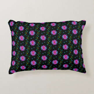 Abstract Flower Pillow