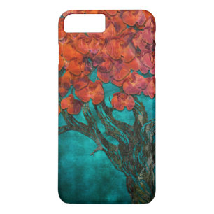Abstract Flower Tree Digital art iPhone 8 Plus/7 Plus Case