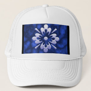 Abstract Flower Trucker Hat