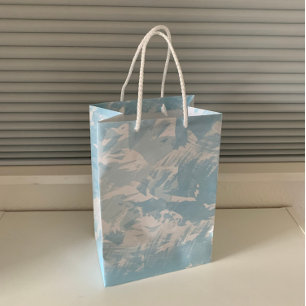 Abstract Flowers Botanical Floral Medium Gift Bag
