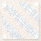 Abstract Flowers Elegance Coaster (Back)