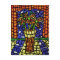 Abstract Flowers In Vase