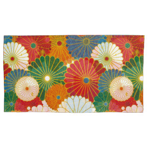 Abstract Flowers Pillowcase
