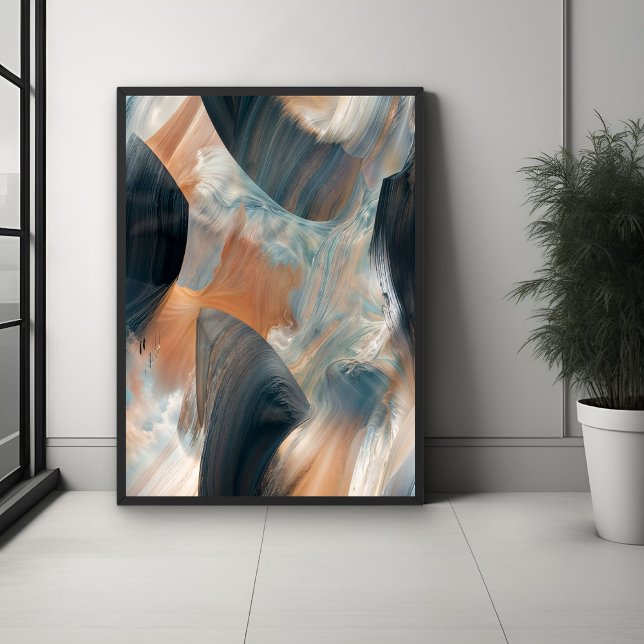 Abstract Fluid Dreamscape Flow Art Poster (Creator Uploaded)