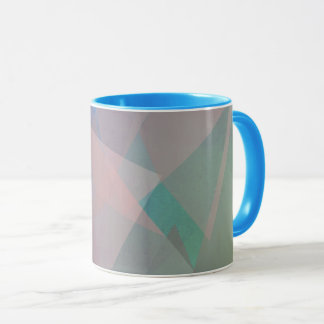 Abstract Flying Particles | Geometrical Shapes Mug
