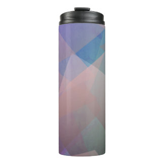 Abstract Flying Particles | Geometrical Shapes Thermal Tumbler