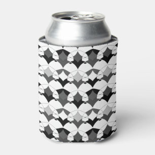 Abstract folk african ethno traditional native  can cooler