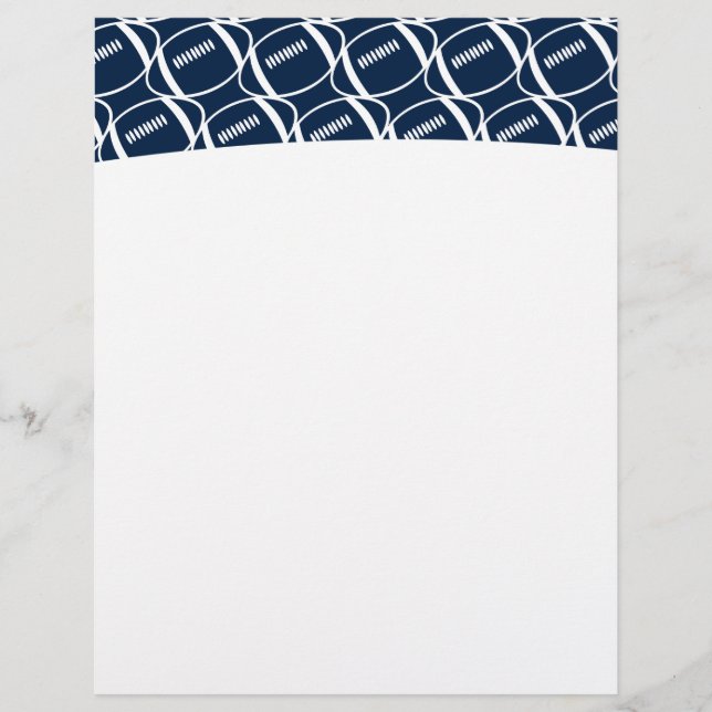 Abstract footballs flyer (Front)