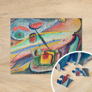 Abstract Forms   Rudolf Bauer Jigsaw Puzzle