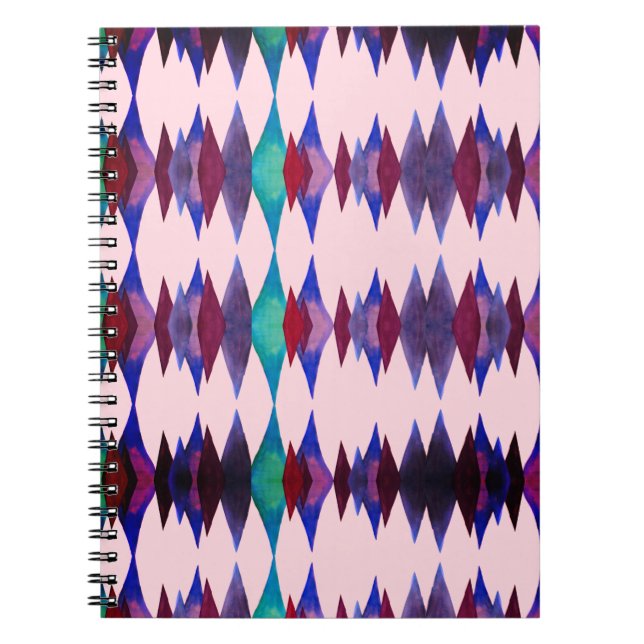 Abstract Forms  Spiral  Notebook (Front)