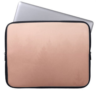 ABSTRACT FORSET IN PASTEL FOG LAPTOP SLEEVE