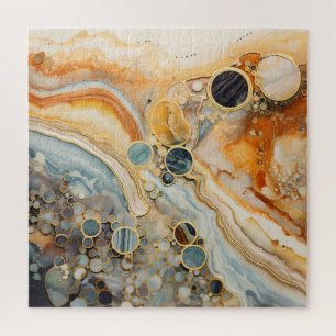 Abstract Fossil Puzzle