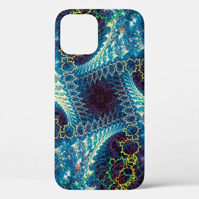 Abstract fractal background - computer-generated i Case-Mate iPhone case (Back)
