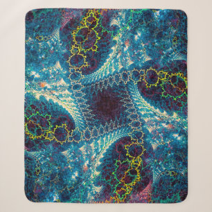 Abstract fractal background - computer-generated i sherpa blanket