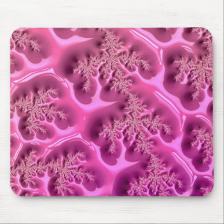 Abstract Fractal Design ~ Pink Waffle ~ Mouse Pad
