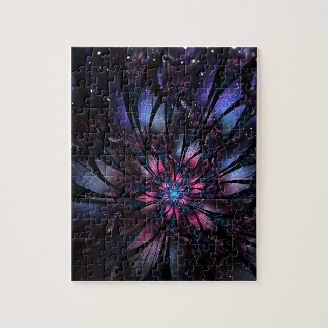 Abstract fractal flower design. jigsaw puzzle (Vertical)