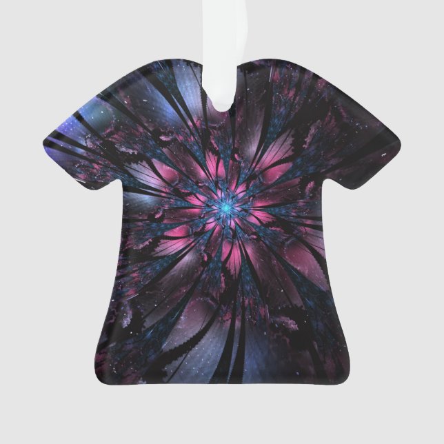 Abstract fractal flower design.    ornament (Front)