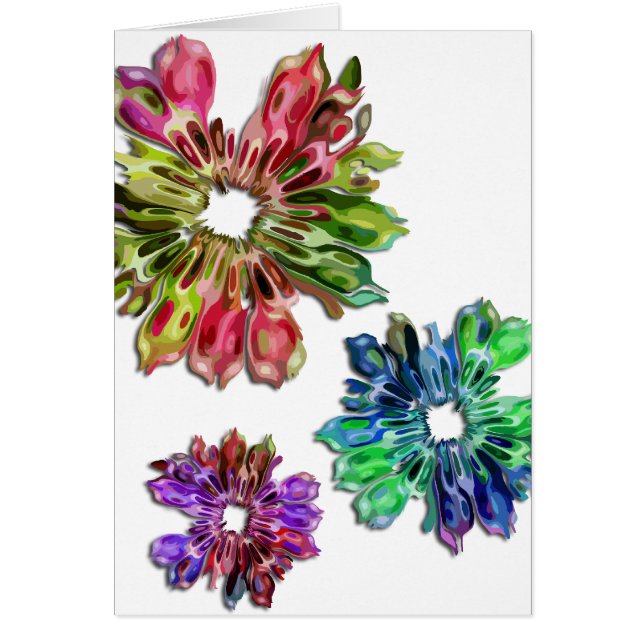 abstract fractal flowers 2D (Front)