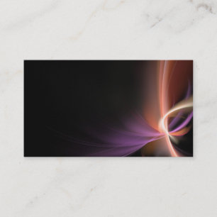 Abstract Fractal Layout, Name, Address 1, Addre... Business Card