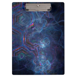 Abstract Fractal Nebula and Geometric Morph Clipboard