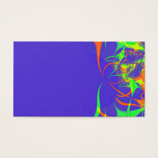 Abstract fractal profile card