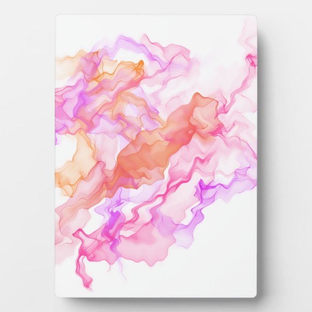 Abstract  Fractal Smoke Plaque (Front)