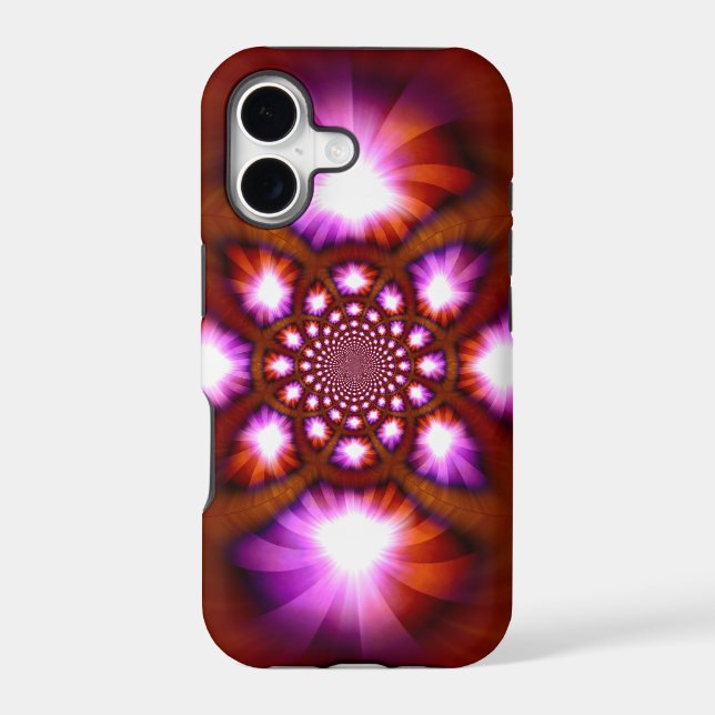 Abstract fractal spiral light (Back)