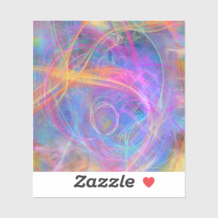 Abstract Fractal - Vinyl Sticker