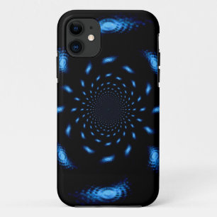 Abstract fractal wave 2 iPhone 11 case