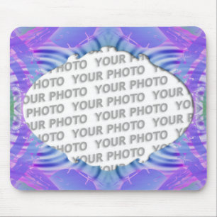 Abstract frame ARTs 2 + your photo Mouse Mat