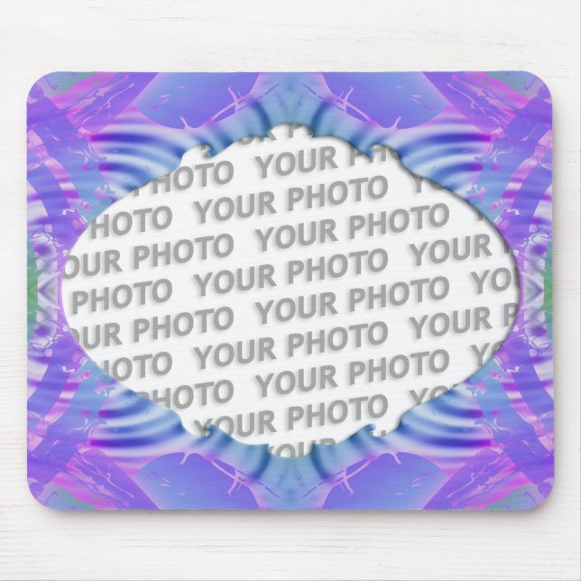 Abstract frame ARTs 2 + your photo Mouse Mat (Front)