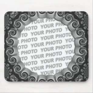Abstract frame ARTs GEO 1 + your photo Mouse Mat