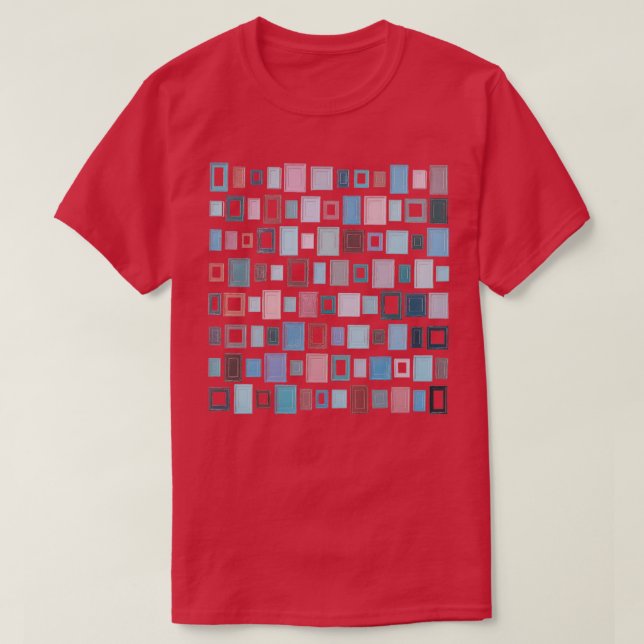 Abstract Frames Greek Mood T-Shirt (Design Front)