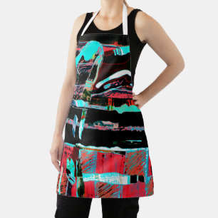 Abstract Freedom – Custom All Over Print Apron (Me