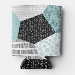 Abstract Freehand Drawing: Artistic Background. Can Cooler