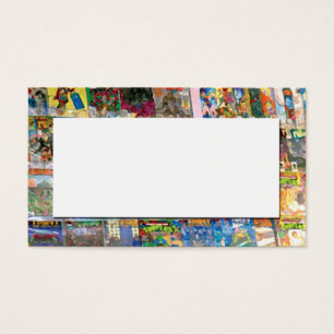 abstract from comic book store