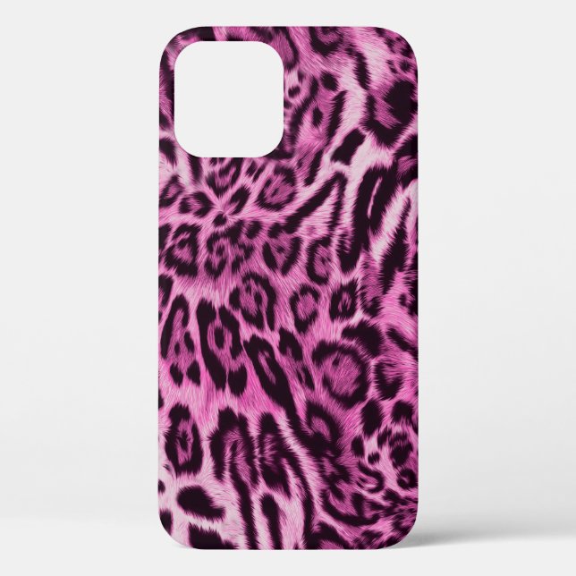 abstract furry leopard skin pattern Case-Mate iPhone case (Back)
